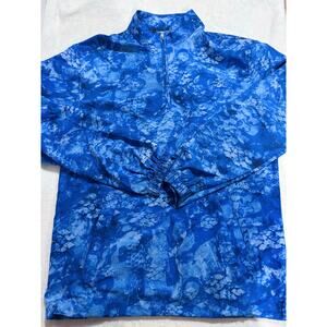 Scales Gear Men’s Small Royal Camo 1/4 Zip Jacket NWTs *Retail $90*